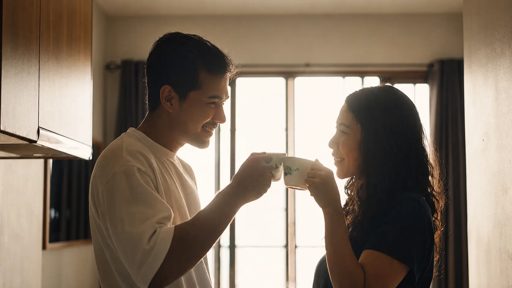 Preparación consciente de una taza de té
